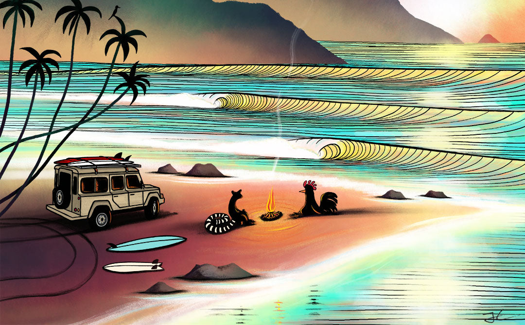 Bora Bora inspired