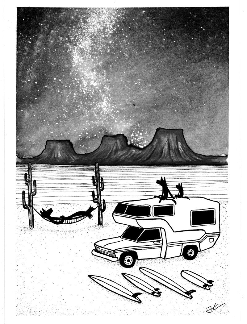 Camping With Wolves