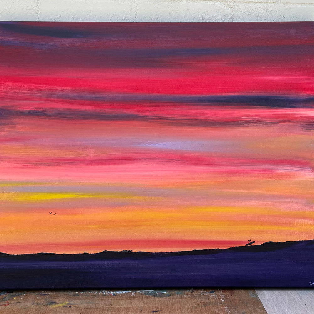 Late One Evening - New Acrylic on Canvas