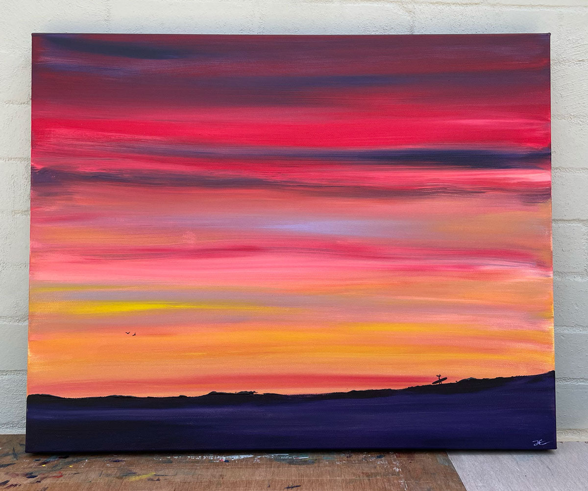 Late One Evening - New Acrylic on Canvas