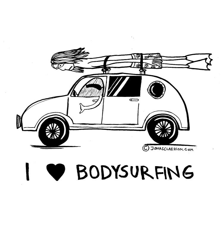 i love bodysurfing