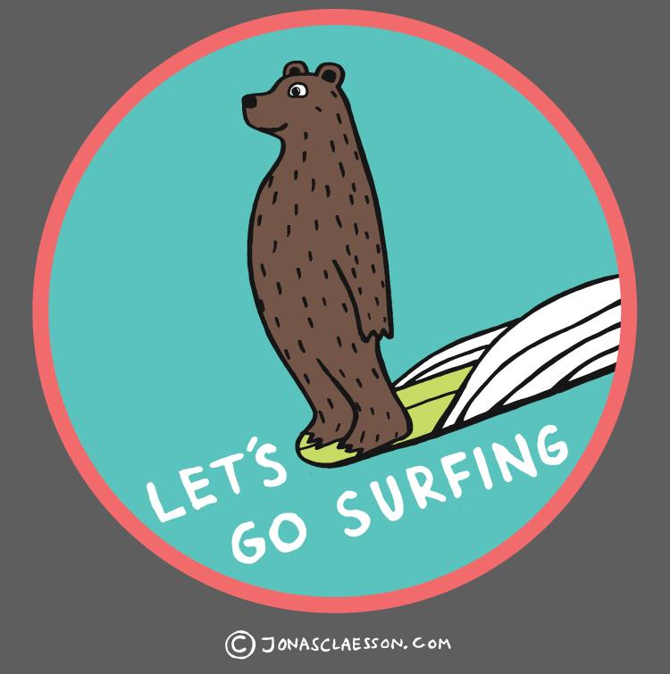 Let's Go Surfing Patch - coming soon...