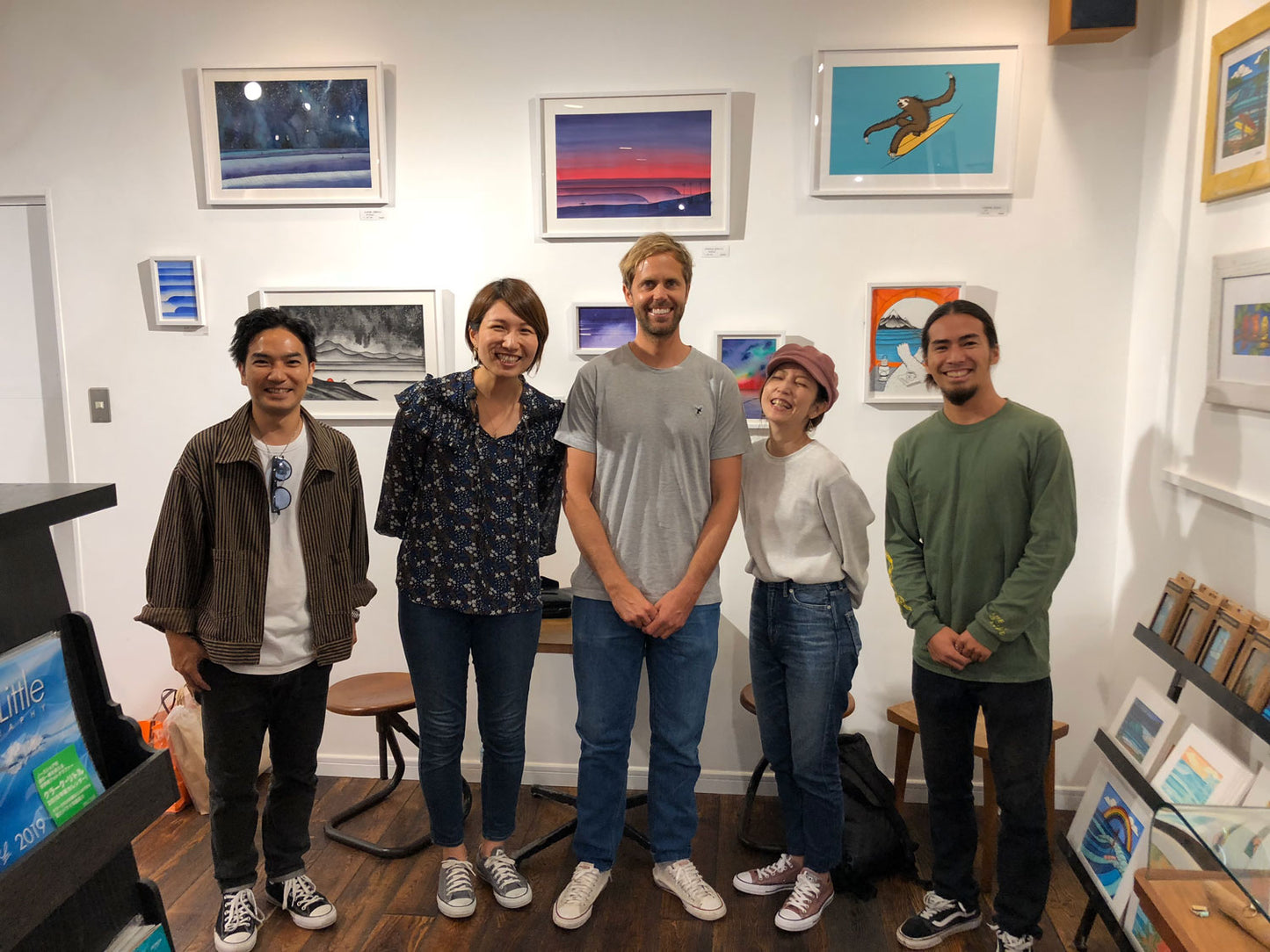 Ocean Moments at Greenroom Gallery in Japan