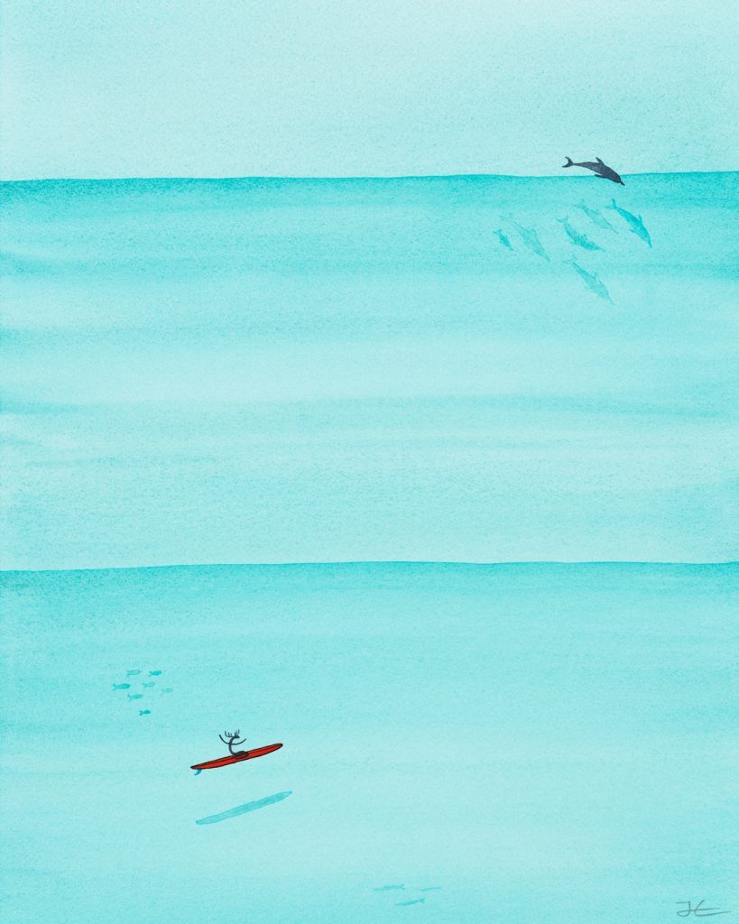 Pod of Surfers