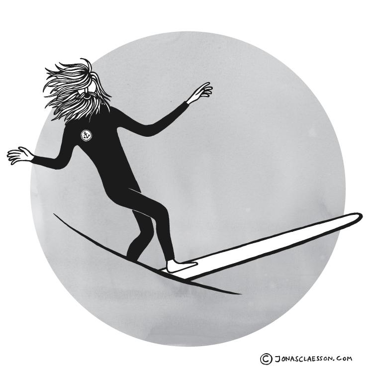 Slightly Offshore. Chest to Beard High