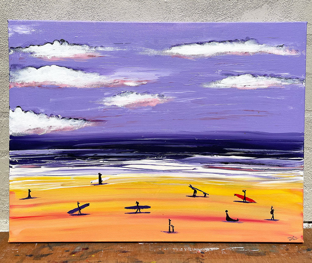 The Beach - New Acrylic Canvas