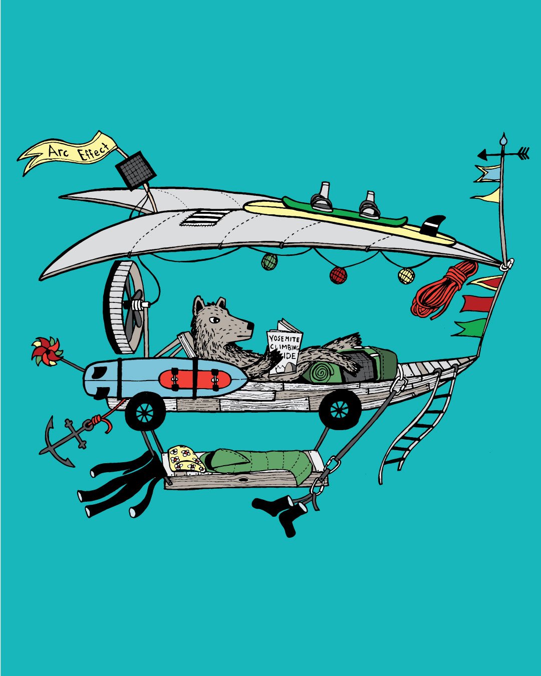 Solar Powered Adventure Ship