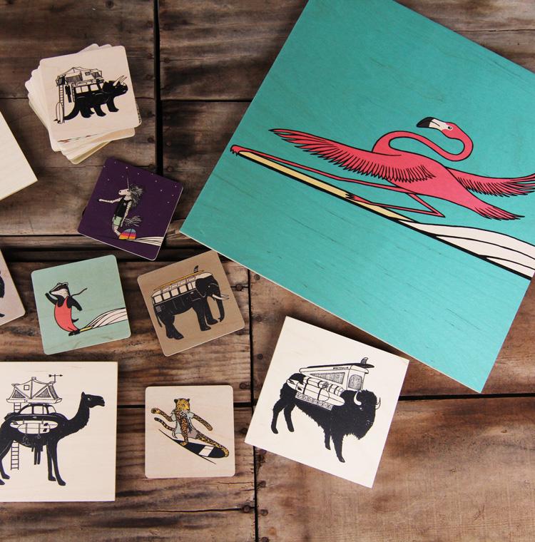 Classic Wood Prints Collaboration