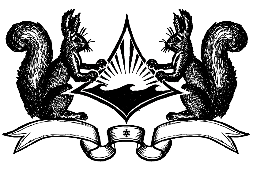 Squirrel Illustration - Nord Clothing