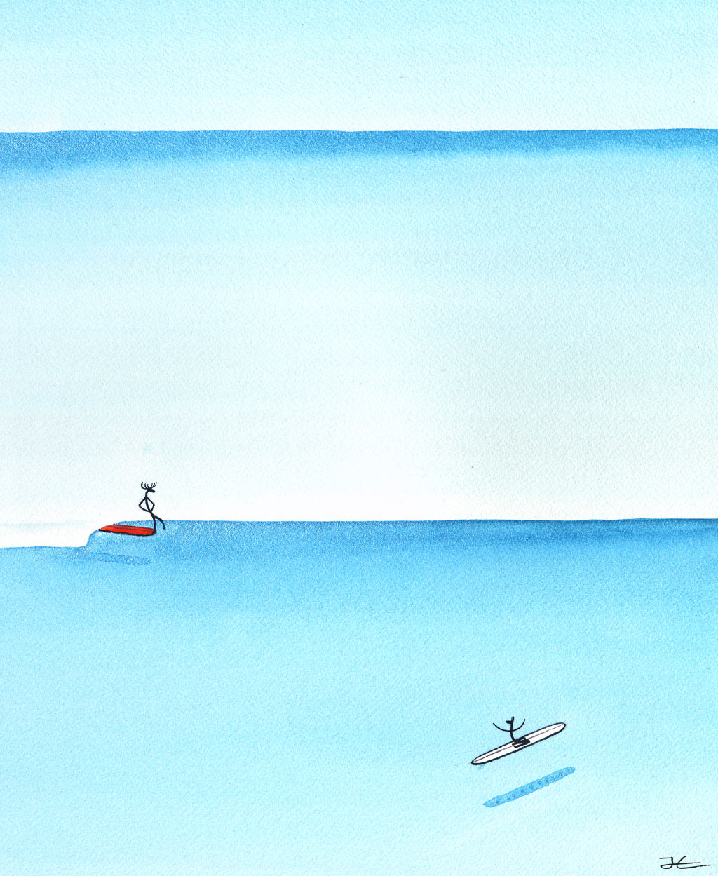 2 Friends Having Fun - Print/ Framed Print