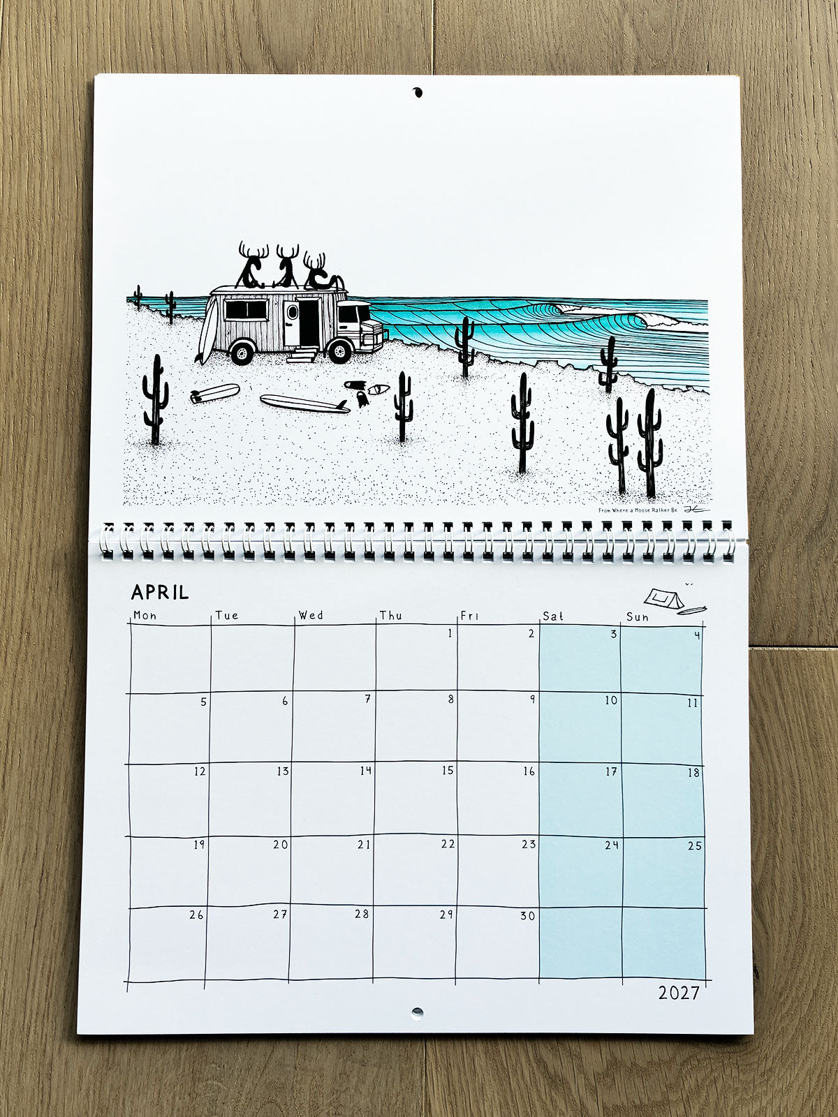 2027 Wall Calendar - PRE ORDER