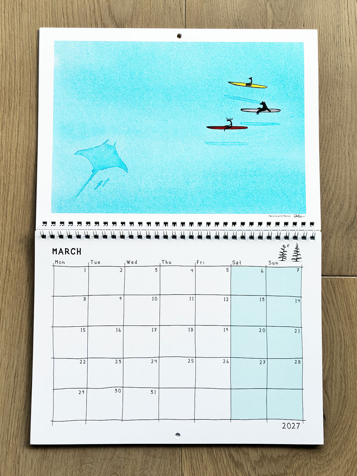 2027 Wall Calendar - PRE ORDER