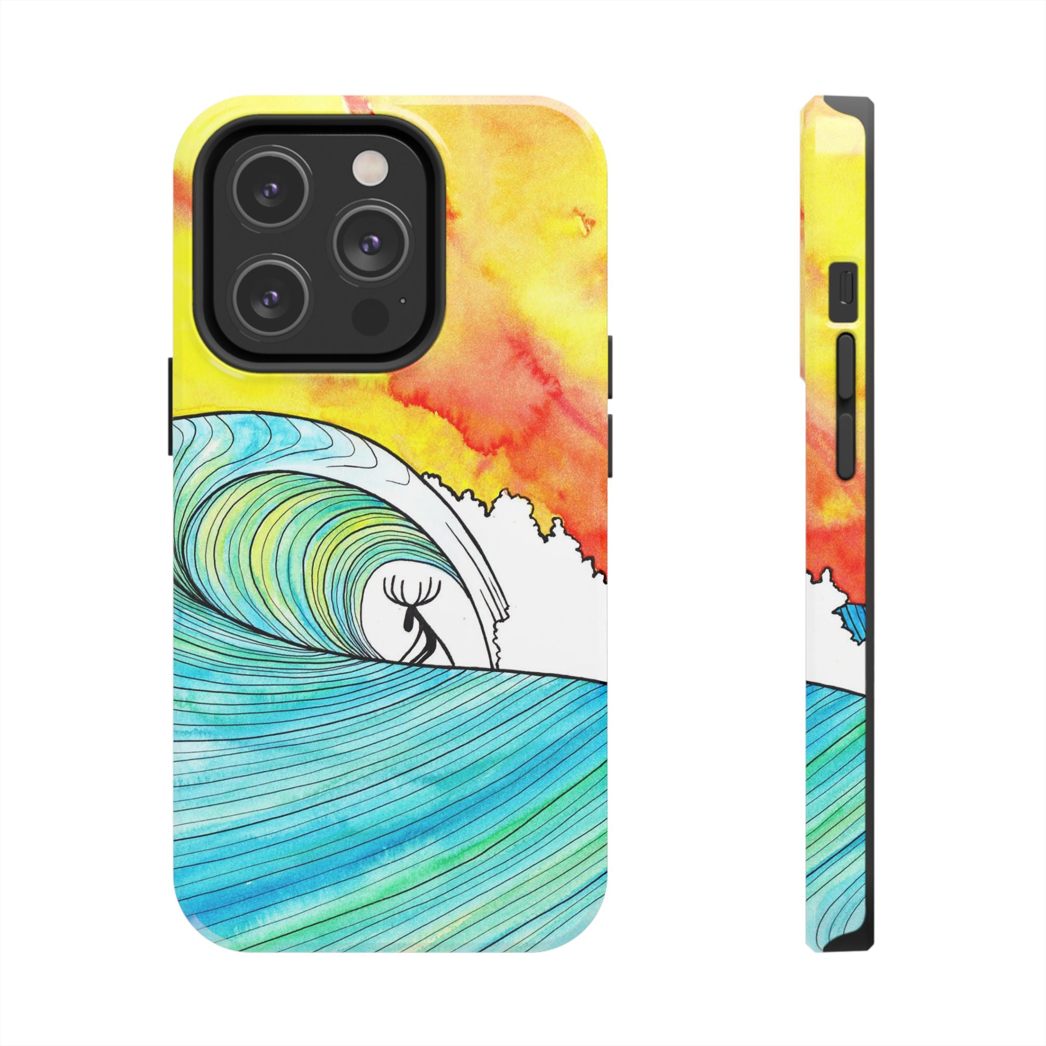 Sunset Slab Tough Phone Case