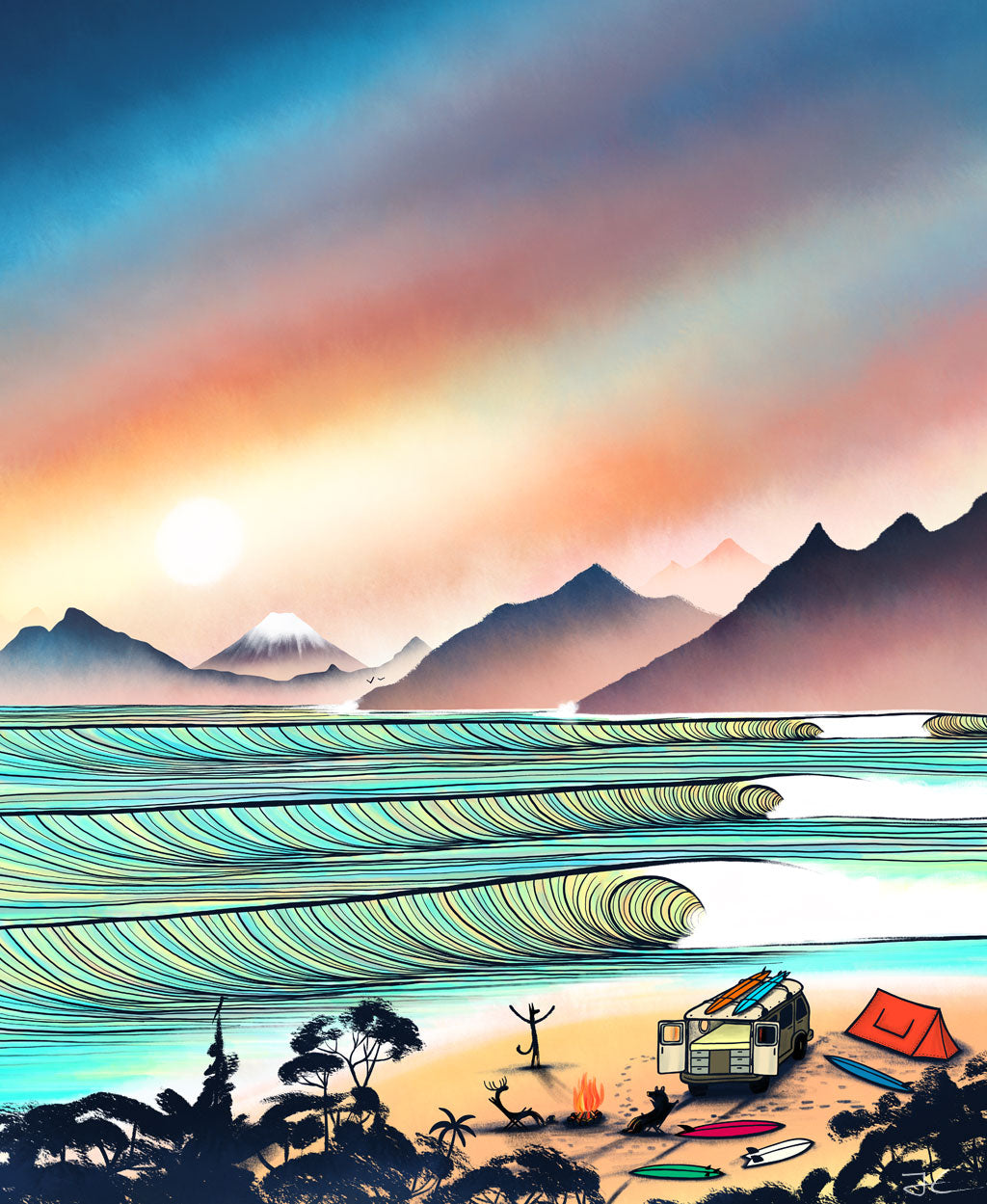 AOTOSORA - Print/ Framed Print