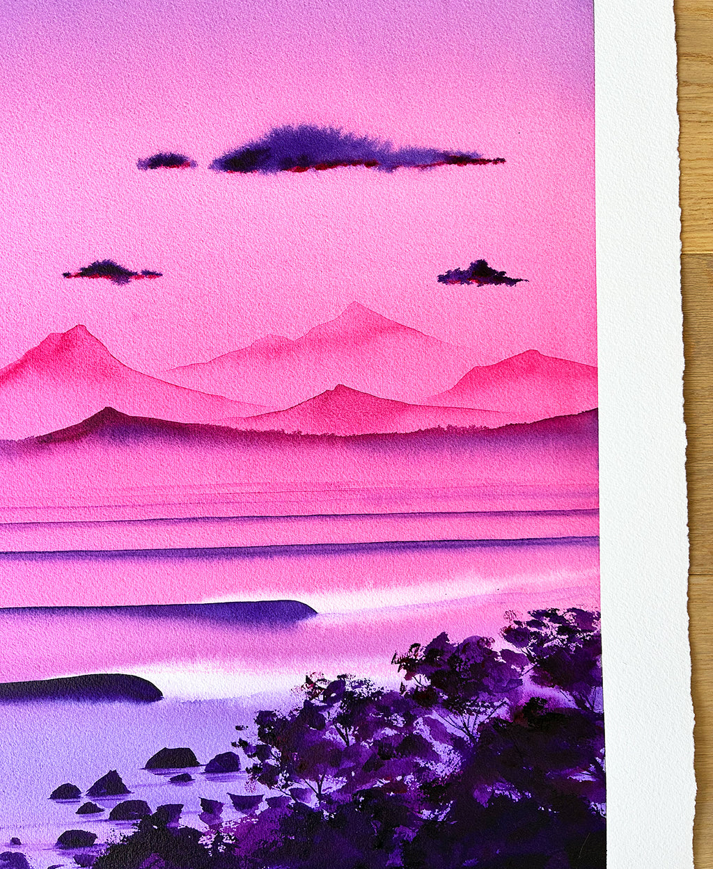 Abundance. Original signed water color illustration