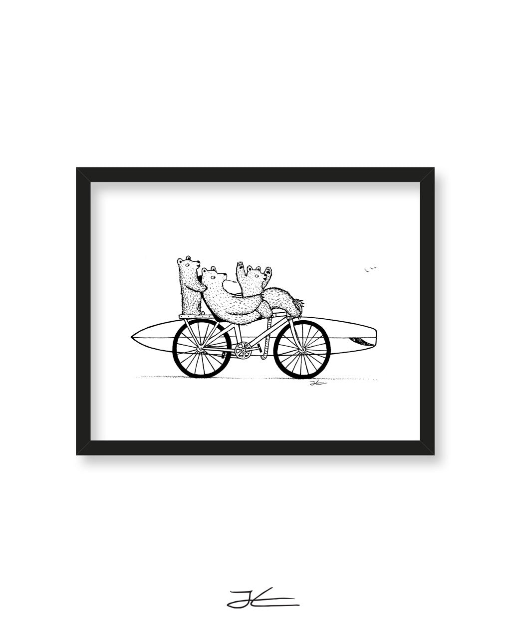 Bear Family - Print/ Framed Print