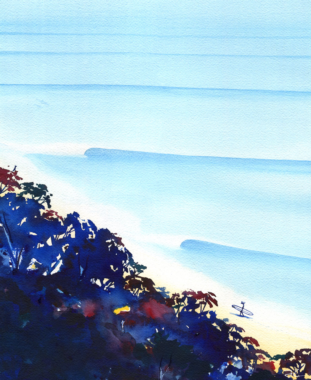 Cruising Down The Line - Print/ Framed Print