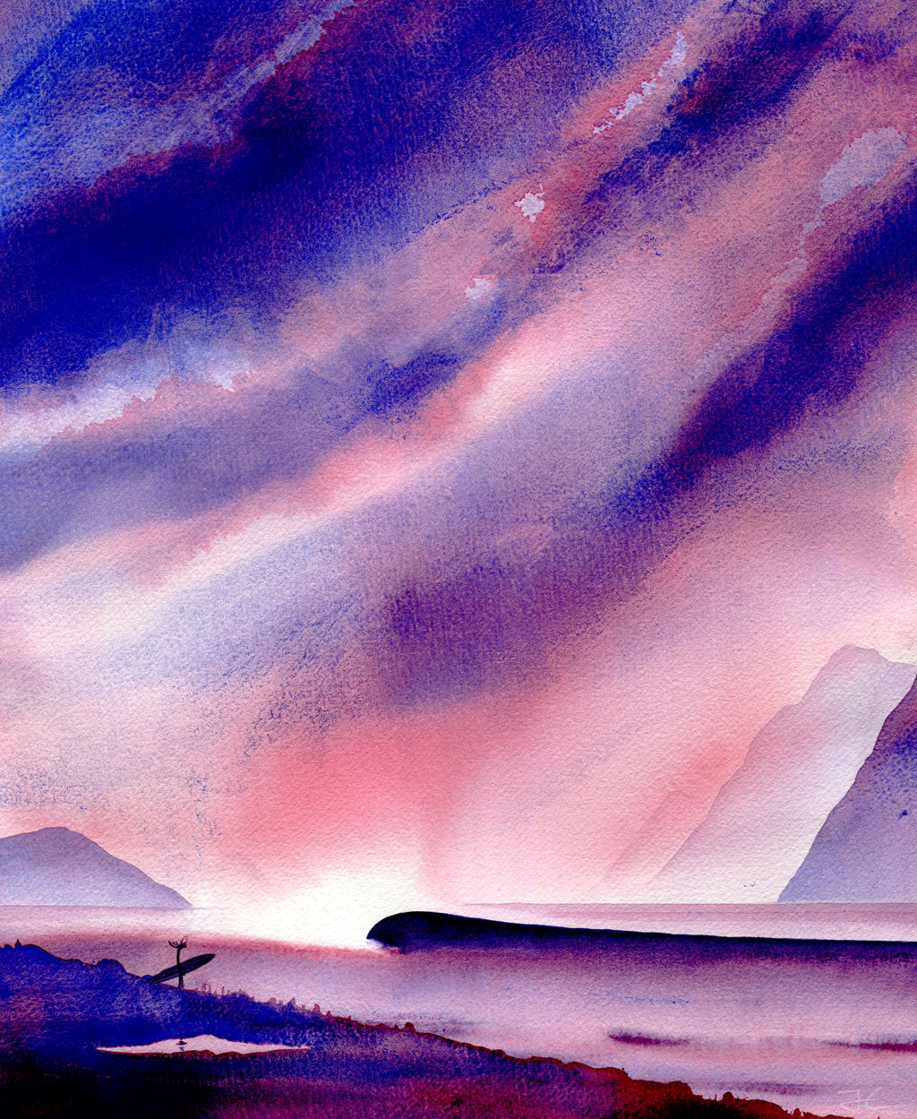 First Look. Original signed illustration