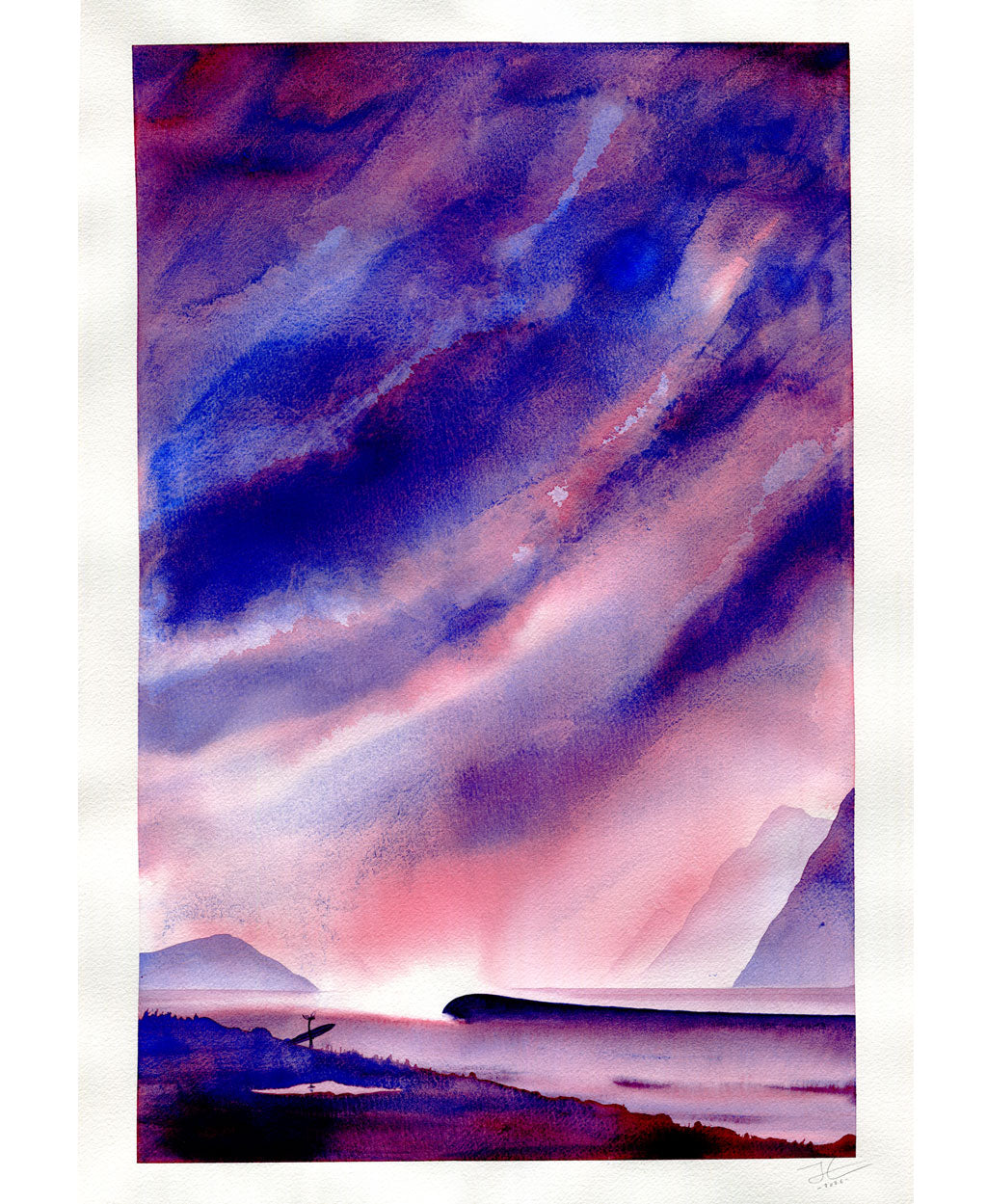 First Look. Original signed illustration