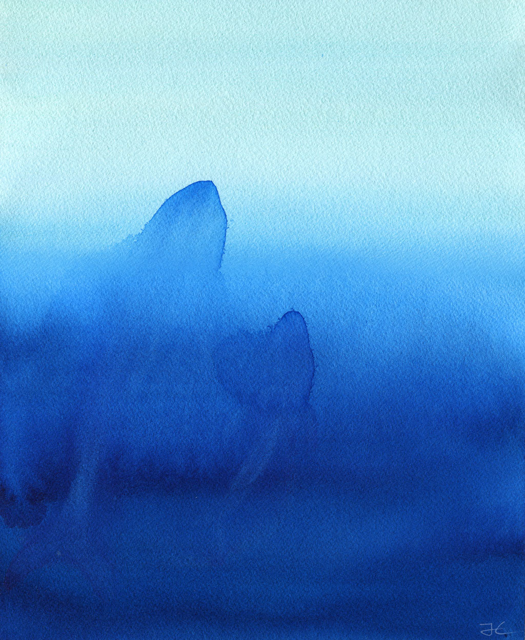 From The Deep. Original signed illustration