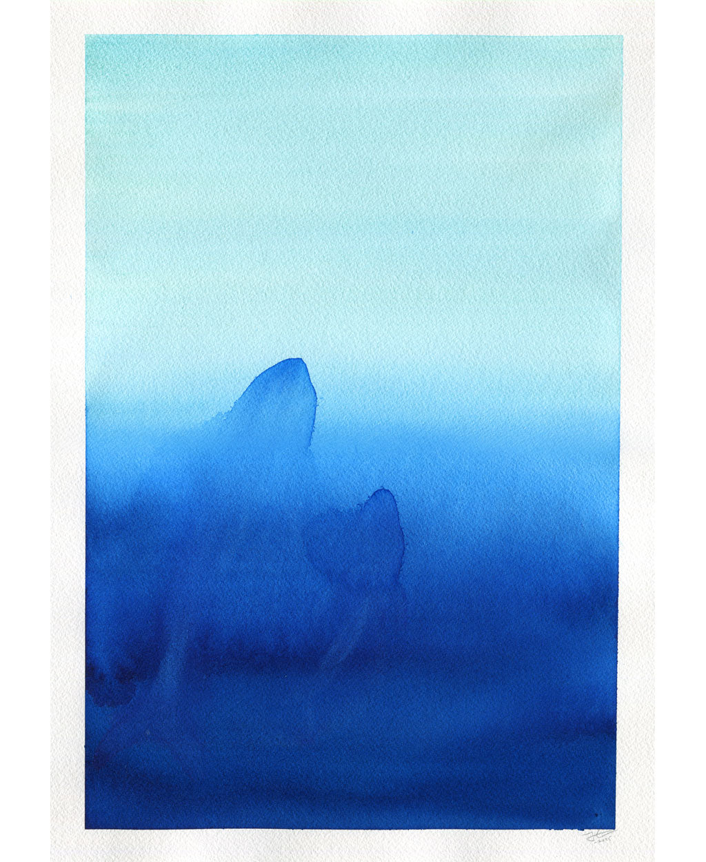 From The Deep. Original signed illustration