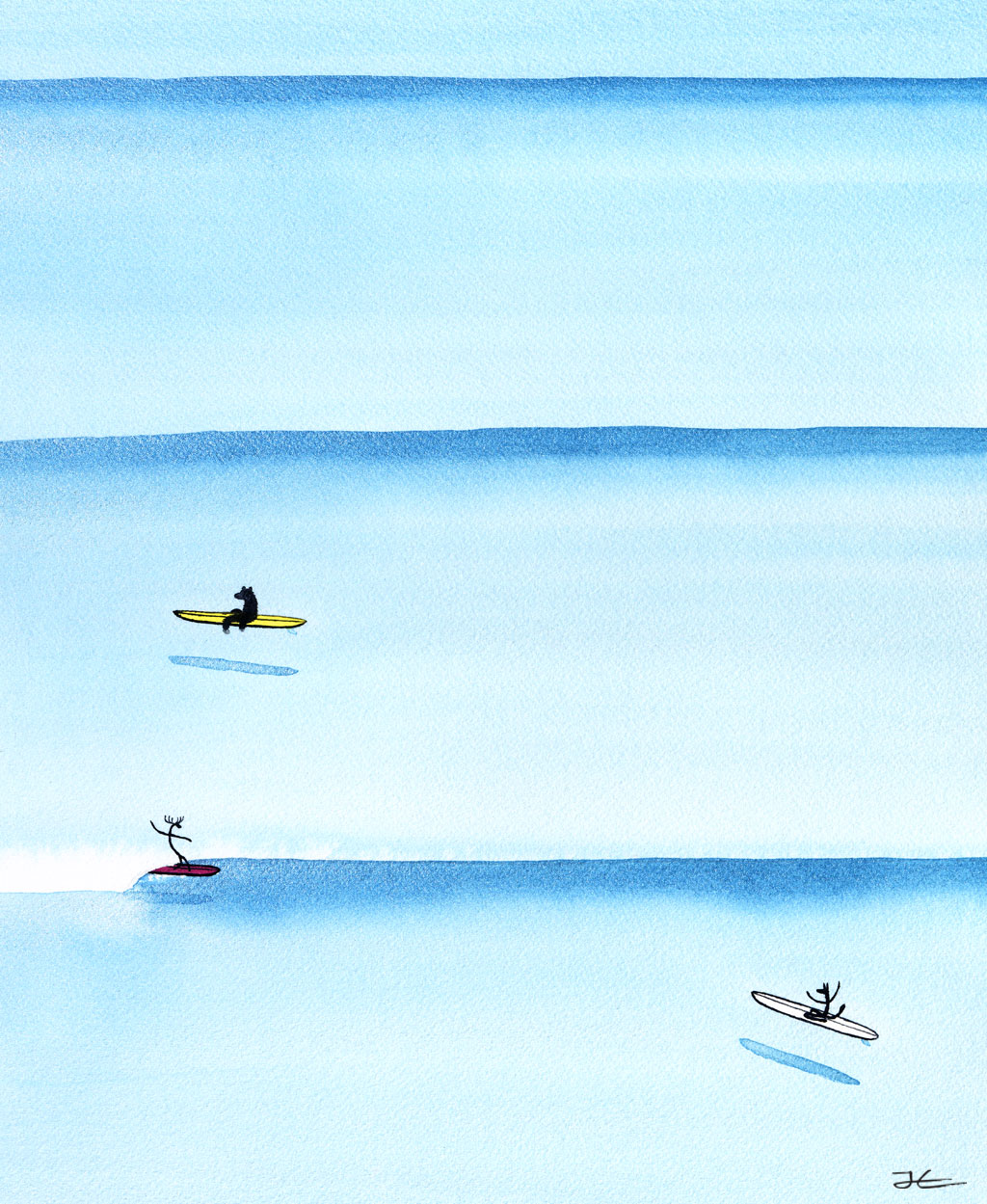 Fun Lefts - Print/ Framed Print