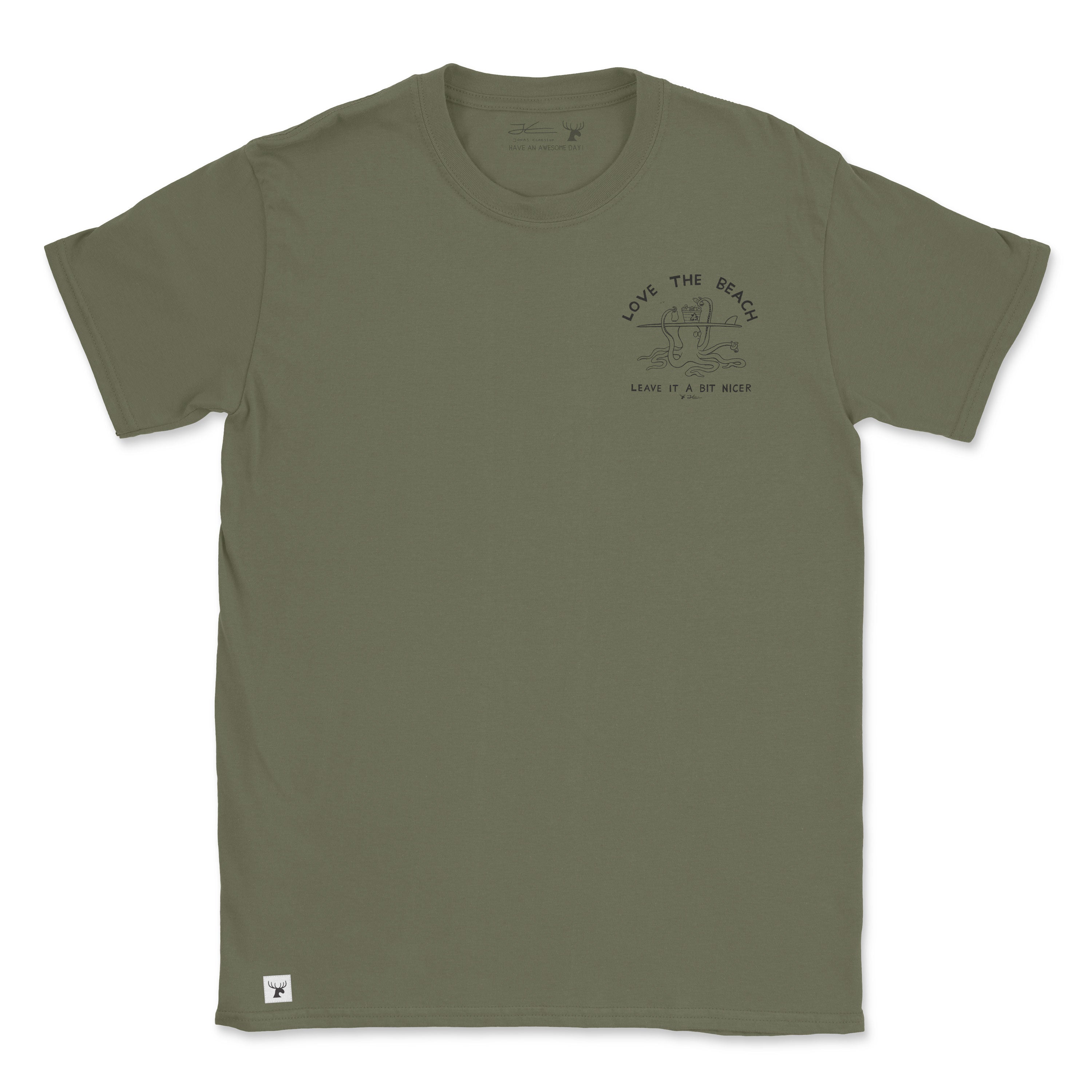 Love The Beach Organic Unisex T-Shirt