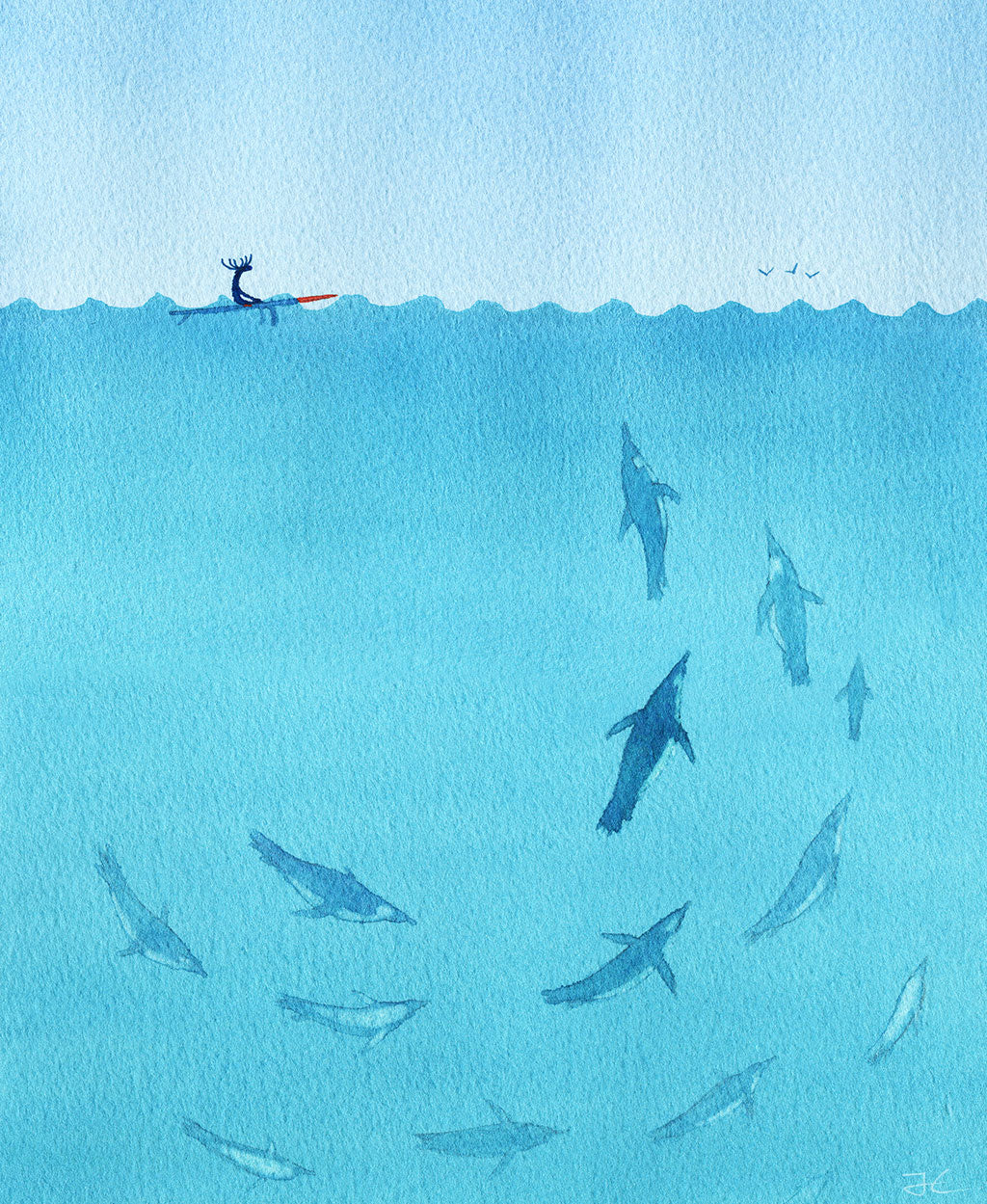 Penguins - Print/ Framed Print