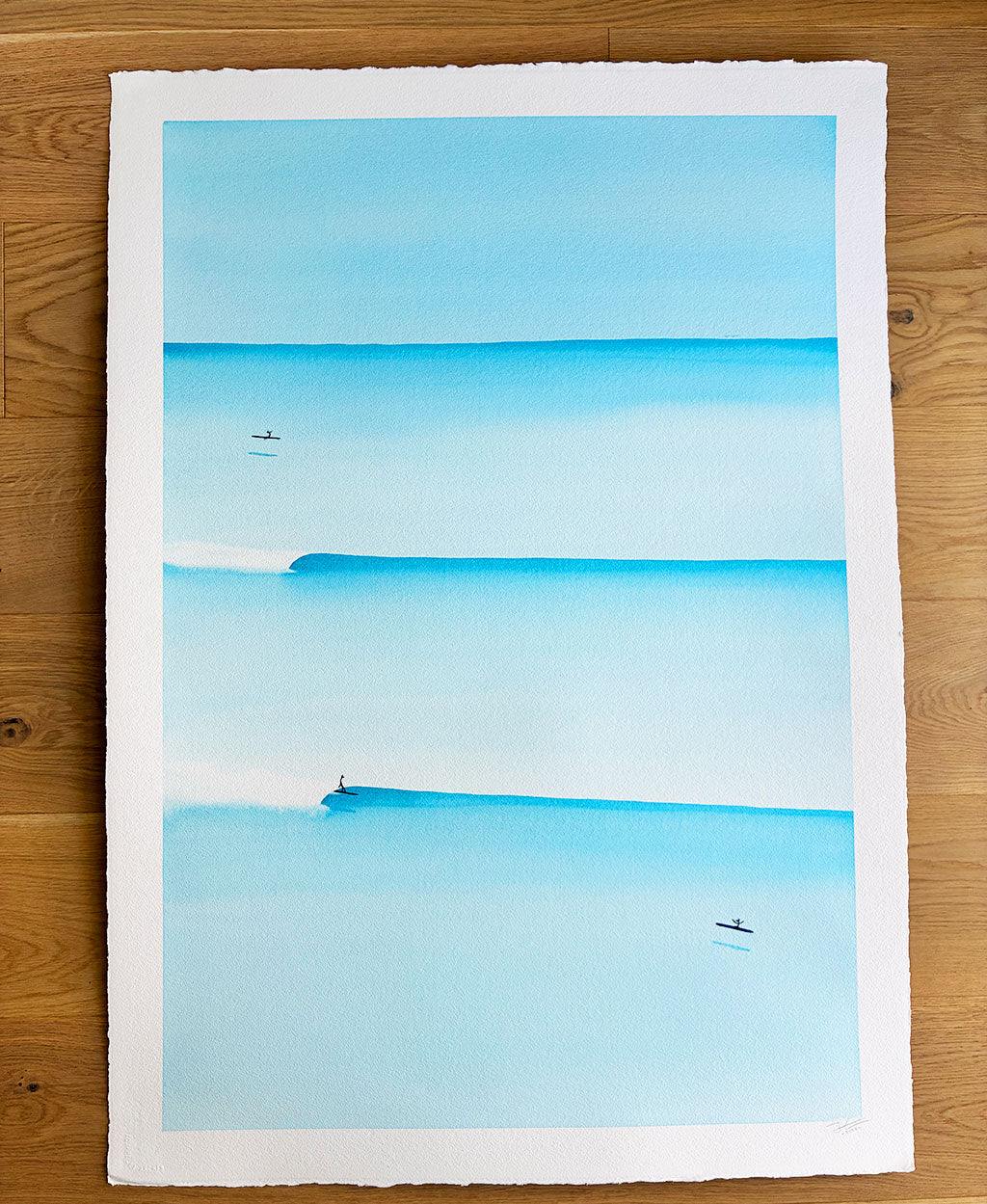 Set of Three. Original signed water color illustration