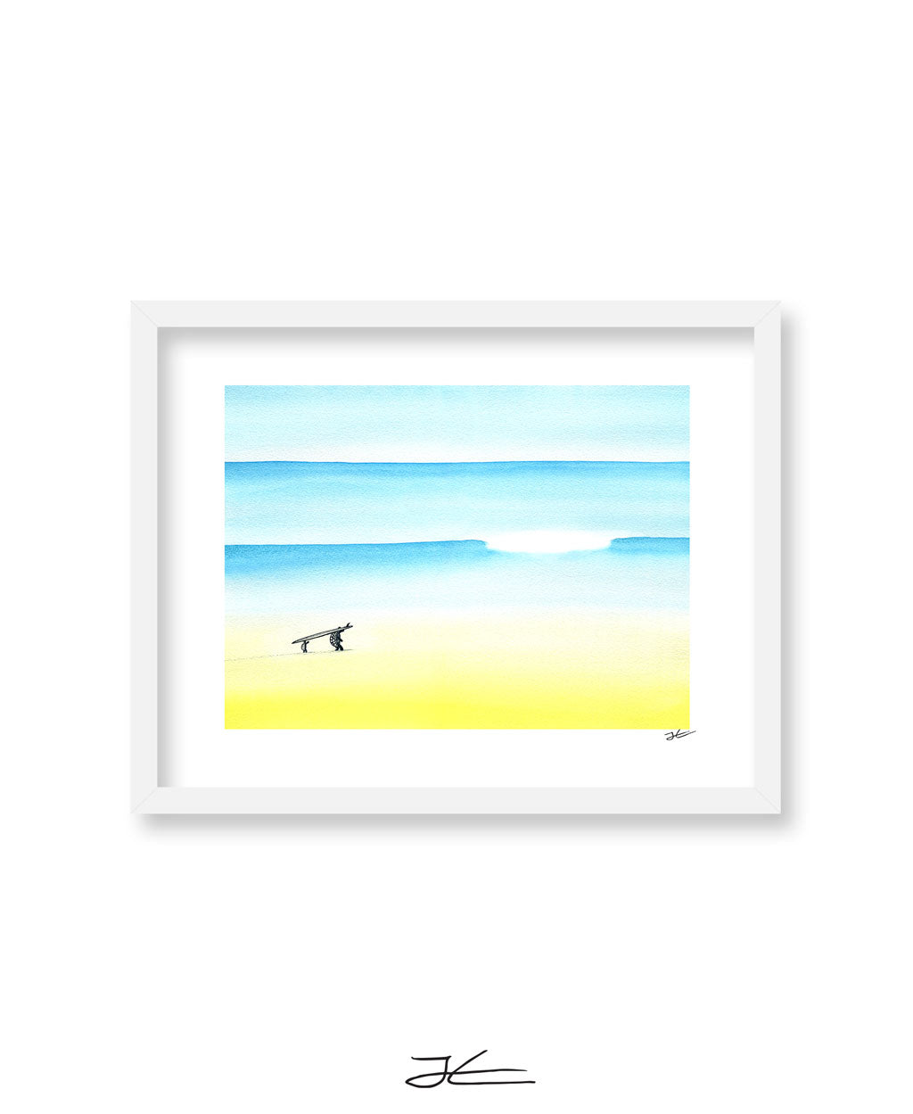 Turtle Surf School - Print/ Framed Print