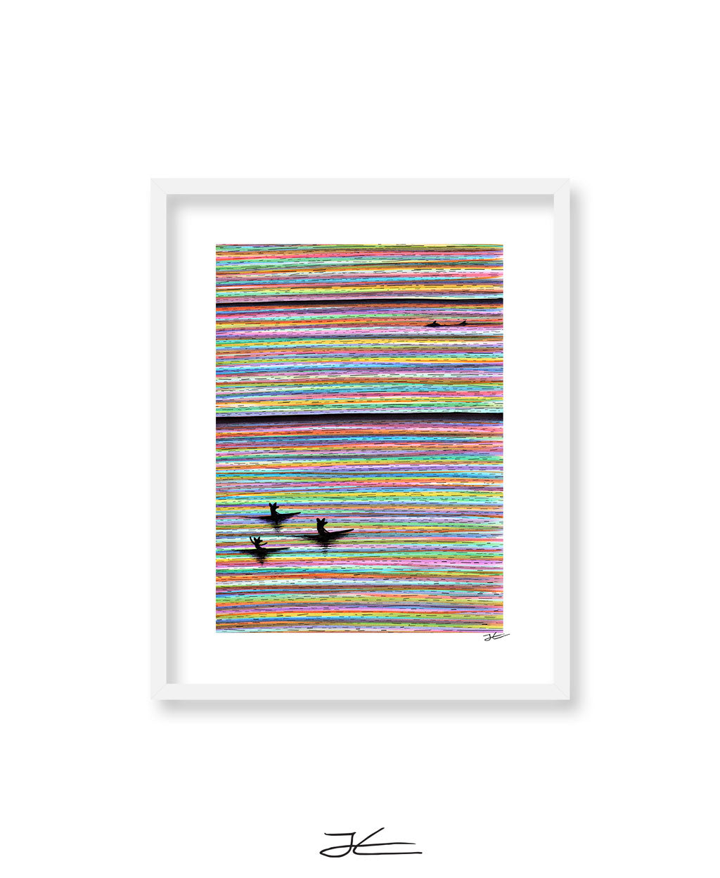 3 Foxes - Print/ Framed Print