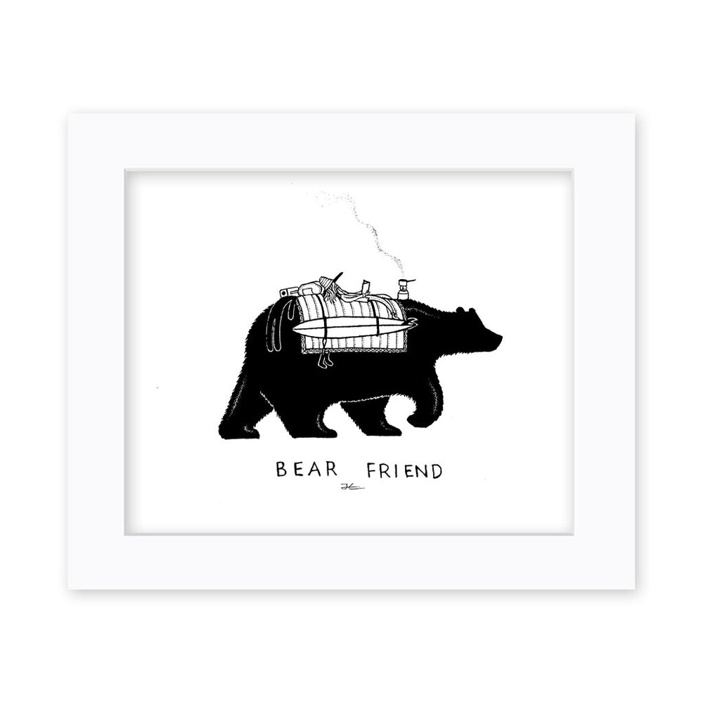 
                  
                    Bear Friend - Print/ Framed Print
                  
                