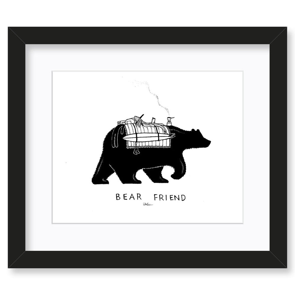 
                  
                    Bear Friend - Print/ Framed Print
                  
                