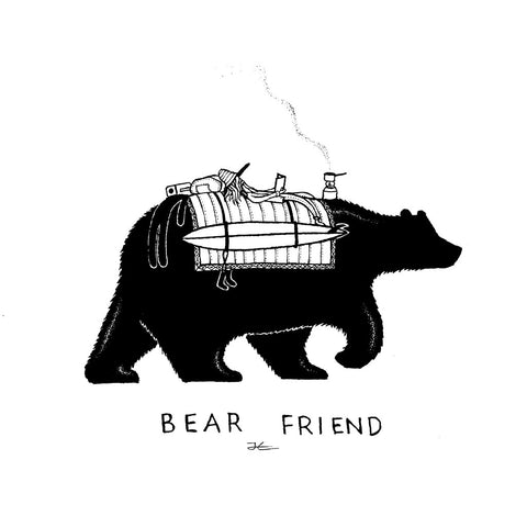 Bear Friend - Print/ Framed Print