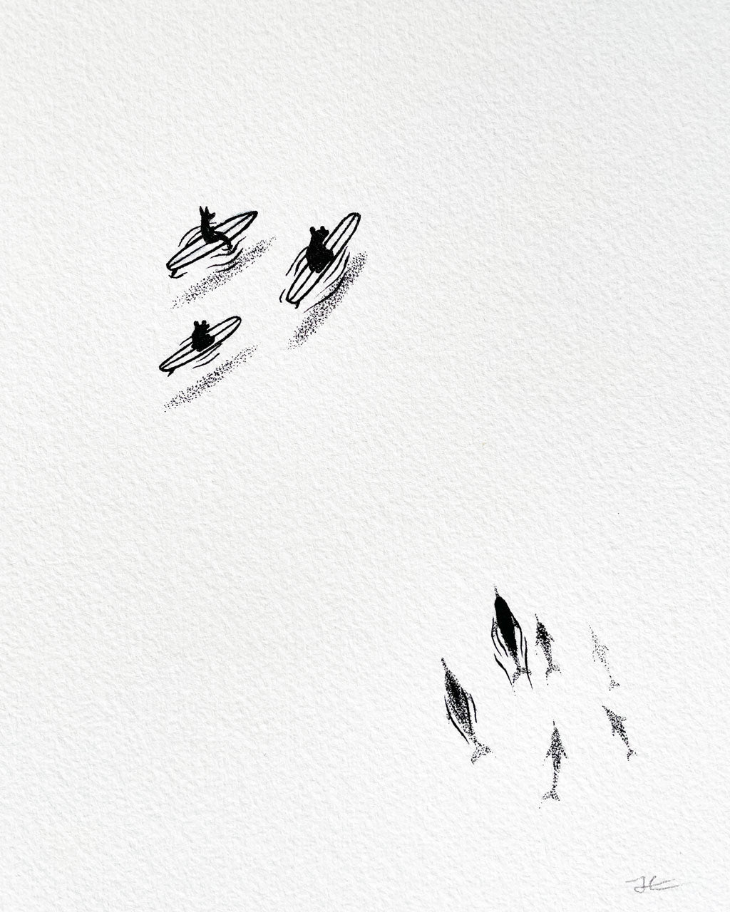 Clear Days. Original illustration - SOLD OUT