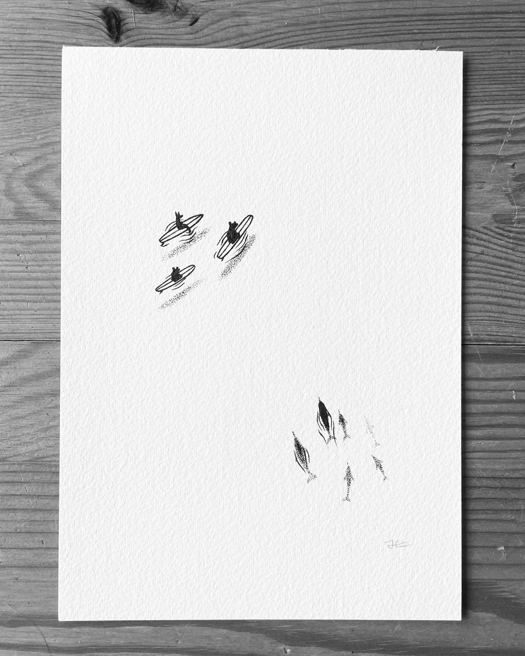 Clear Days. Original illustration - SOLD OUT