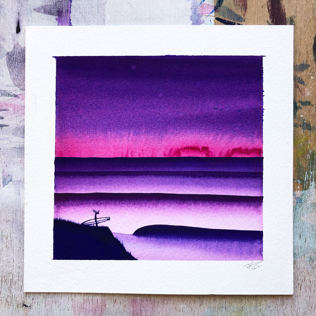 Going Left. Original illustration - SOLD OUT