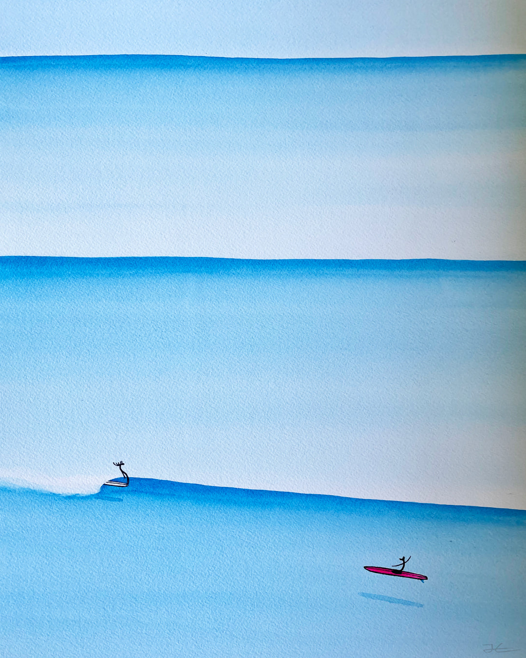 Hang Hoove. Original signed illustration