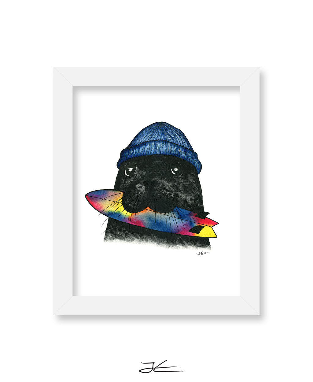 Hungry Seal - Print/ Framed Print