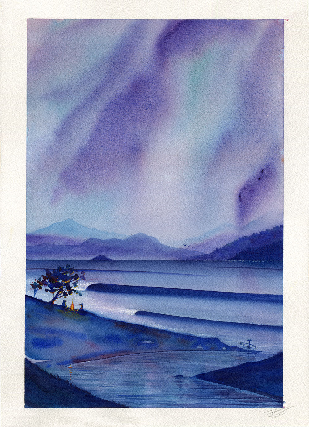 Last One In. Original signed illustration - SOLD OUT