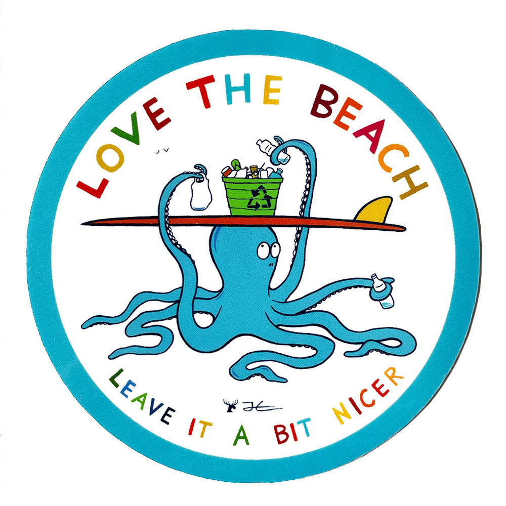 
                  
                    Love The Beach Sticker (3 Stickers)
                  
                