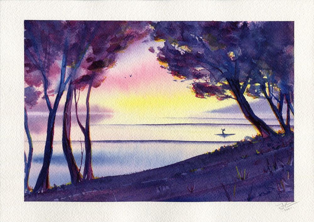 Peace of Mind. Original signed illustration - SOLD OUT