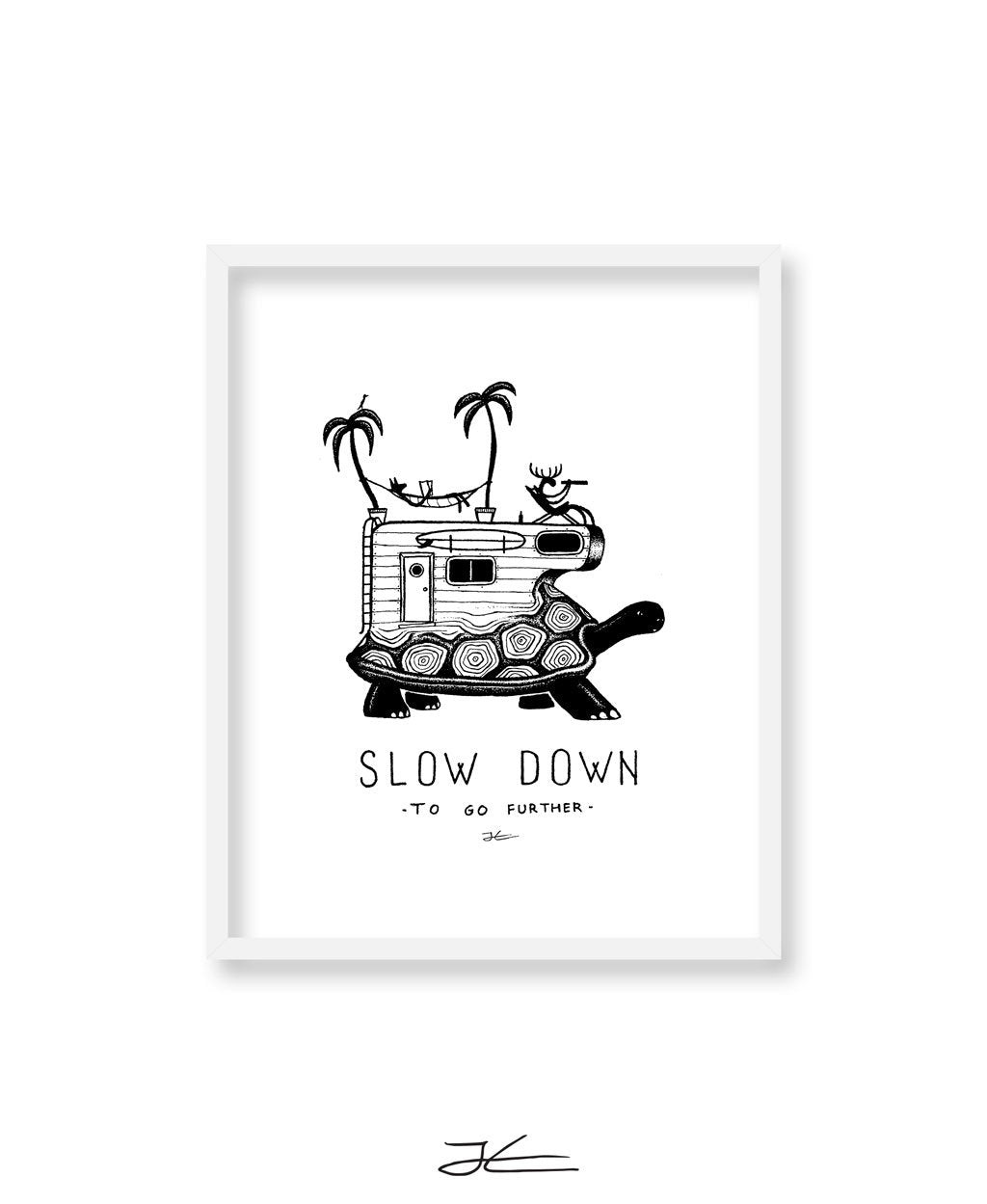 Slow Down - Print/ Framed Print