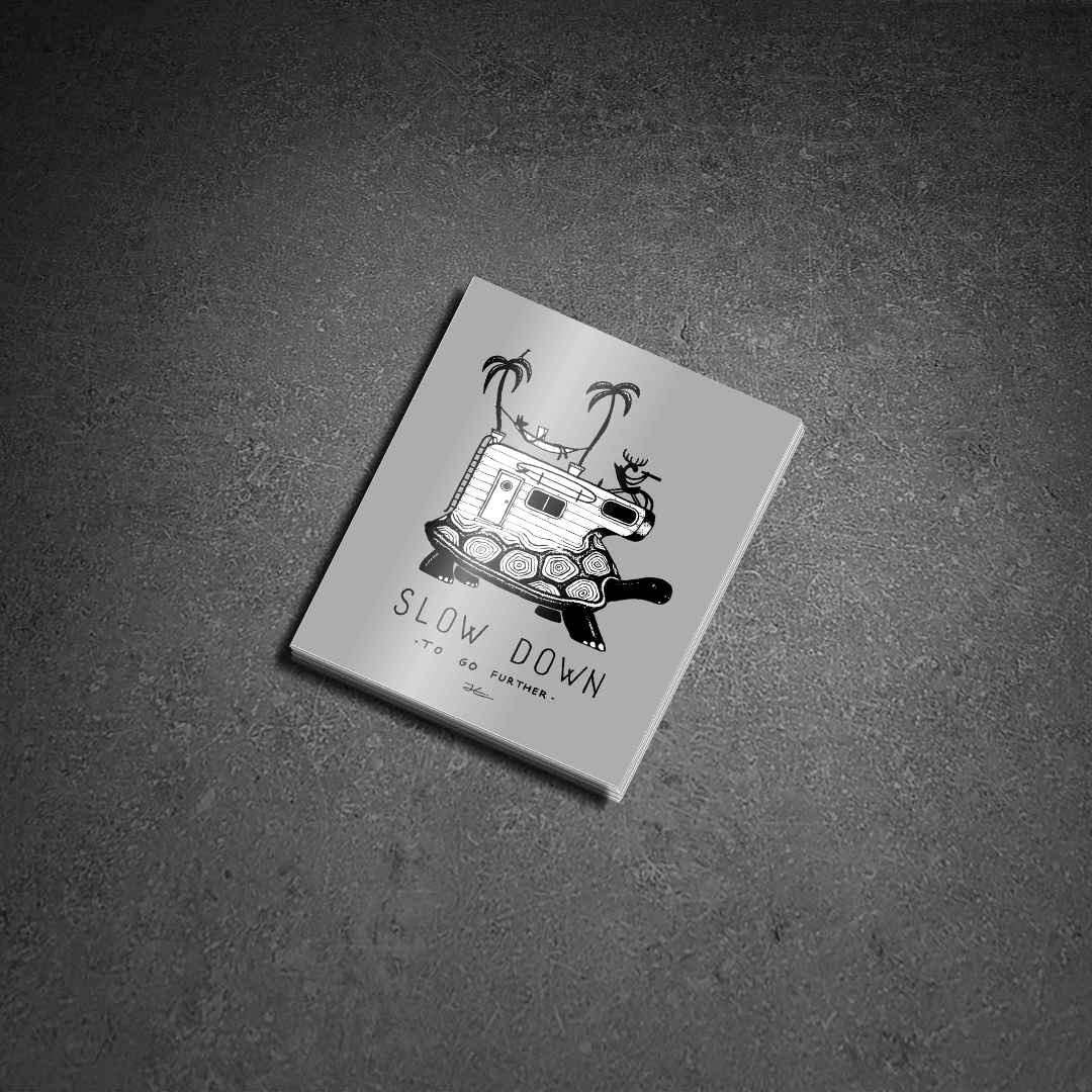 Slow Down Sticker (4 Stickers)
