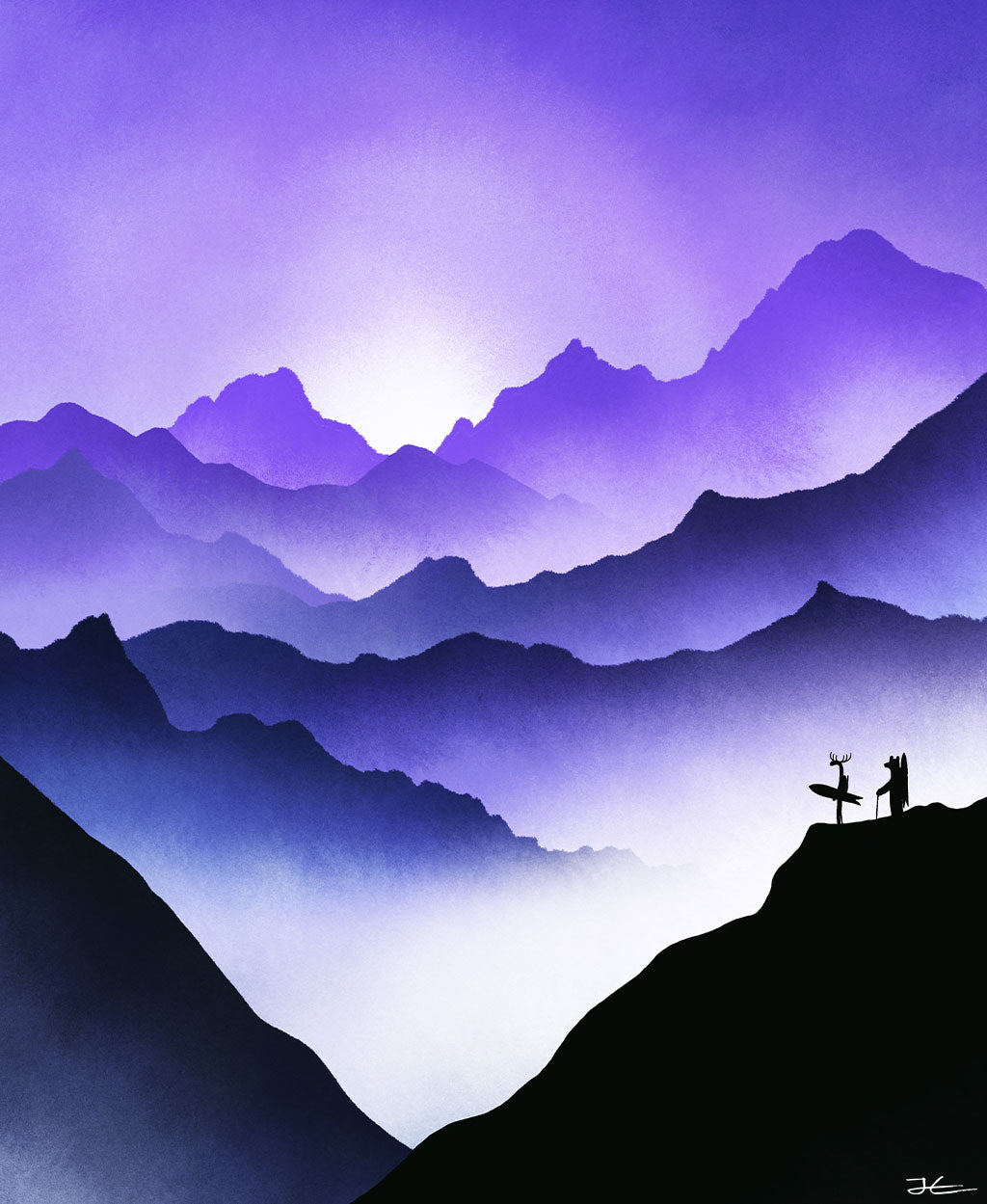 Snow Drifters - Print/ Framed Print