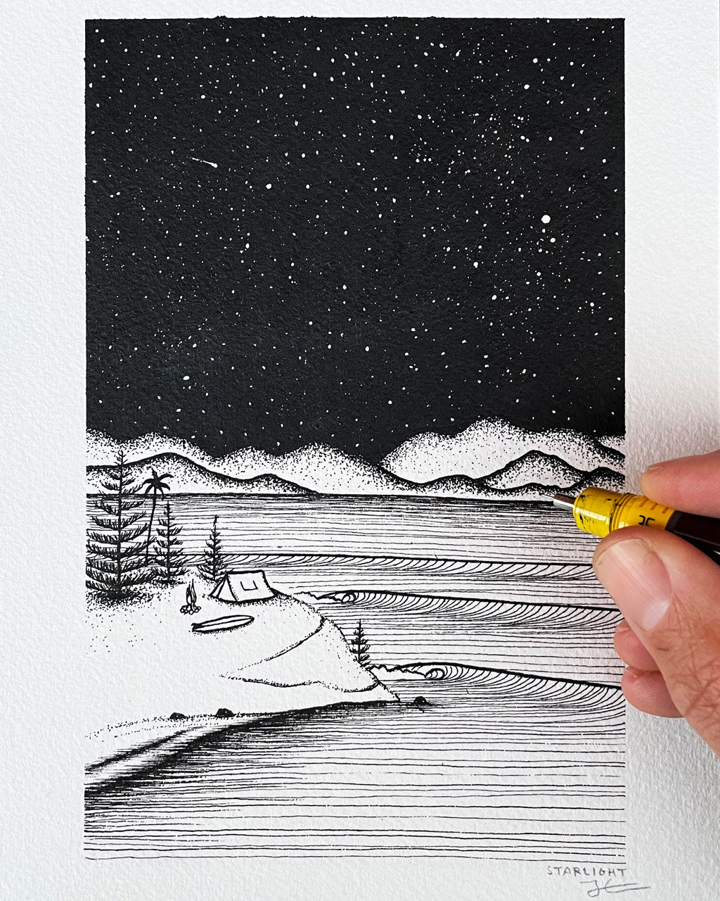 Starlight. Original illustration - SOLD OUT