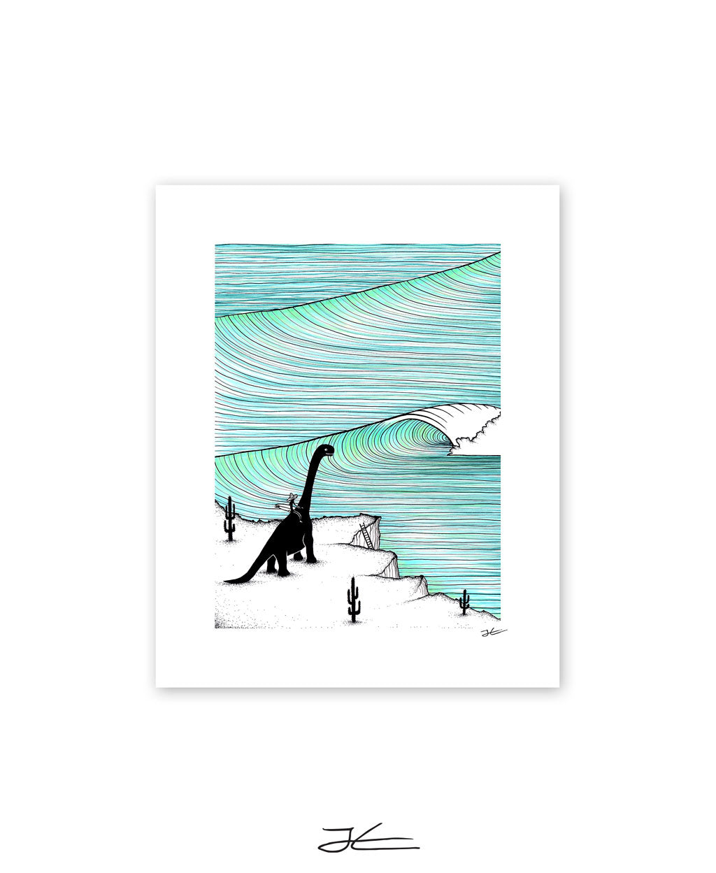 Surf-Check-8x10-Art-Print-