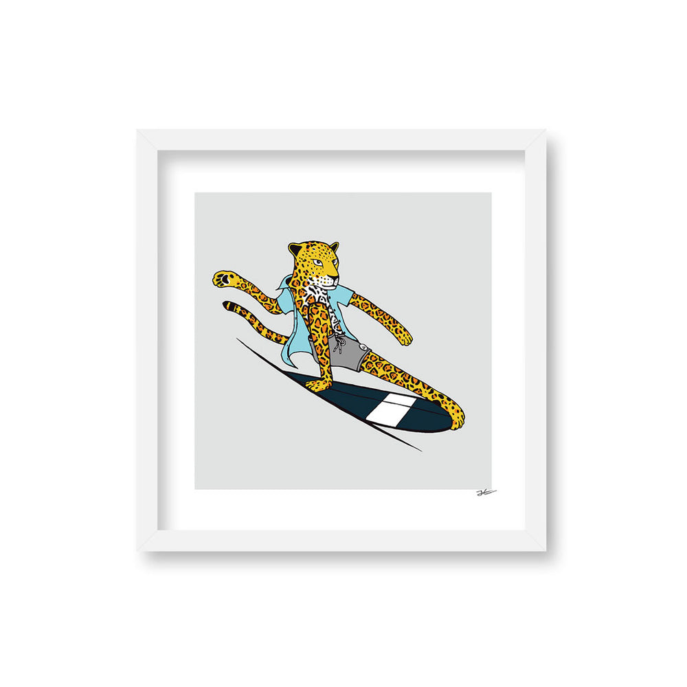 
                  
                    Surfing Jaguar - Print/ Framed Print
                  
                