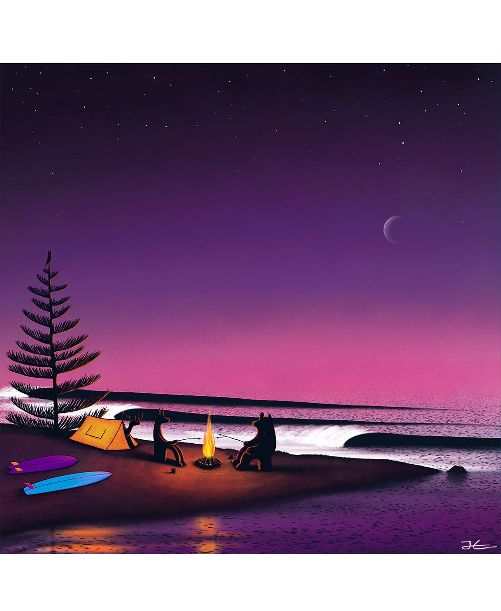 The Magic Tent - Print/ Framed Print