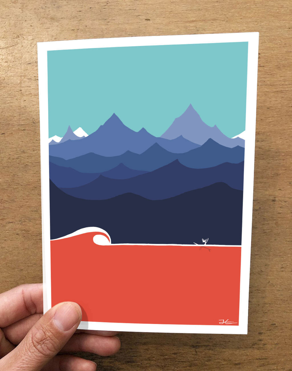 
                  
                    The Moose and the Wave Folded Card Pack
                  
                